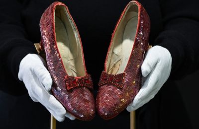 Judy Garland's Ruby Slippers become 'most valuable' film memorabilia ever after selling for $32.5m