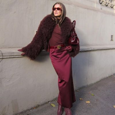 We told you burgundy was going to be huge this winter - now here’s how to wear it