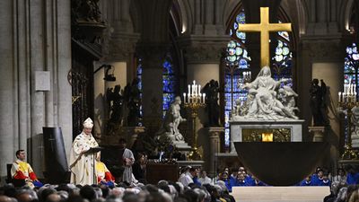 Notre-Dame de Paris holds first mass after five-year restoration