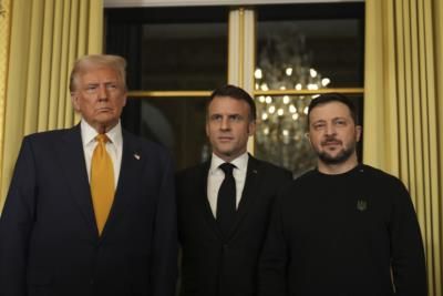 Trump Calls For Ceasefire In Ukraine After Paris Meeting