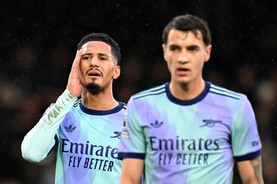 Arsenal player ratings vs Fulham: William Saliba colossal again but Jakub Kiwior exposed