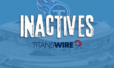 Titans vs. Jaguars Week 14 inactives: Who’s in, who’s out?