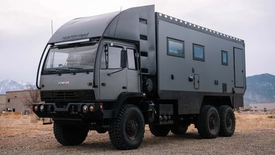 This Massive 6x6 RV Is as Big as an Entire Campsite