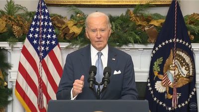 Biden promises to bring US journalist Austin Tice home as he calls fall of Assad ‘a moment of historic opportunity for Syria’