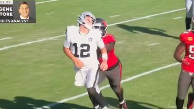 Bucs Defender Not Flagged for Late Hit that Knocked Aiden O'Connell Out of Game