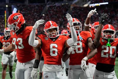 Georgia Bulldogs earn No. 2 seed in College Football Playoff bracket