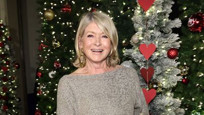 Martha Stewart's gold Christmas tree trailblazes the metallic trend that's taking over this year – replicate her striking style for under $30