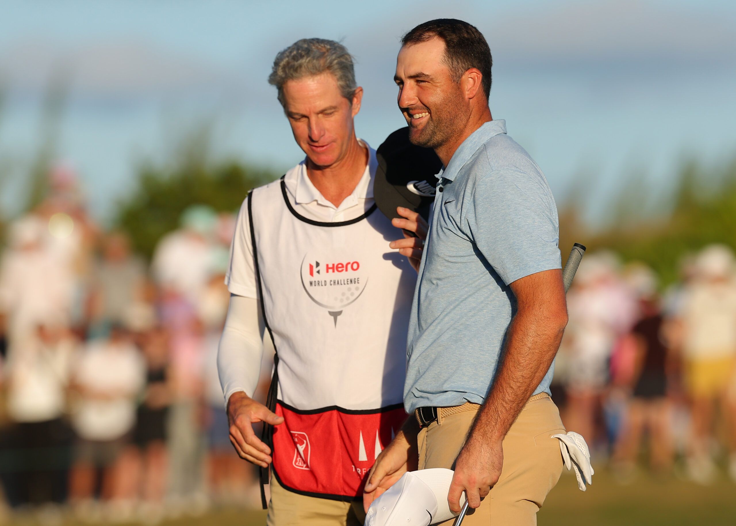 How much money did Scottie Scheffler’s caddie Ted…