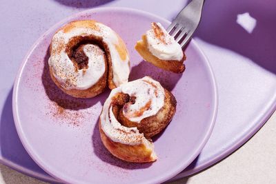 High-protein cinnamon buns: Christina Kynigos’s quick and healthy air fryer treat