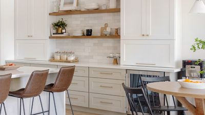 This Specific Benjamin Moore White Is Used Lots in Kitchens — Your Countertops Might be the Reason Why