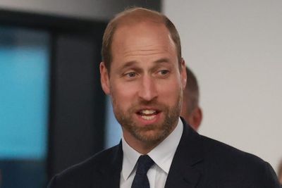 Prince William cracks age joke while serving Christmas dinners with homeless charity