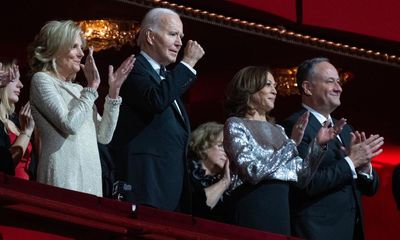 Biden and Harris attend Washington awards ceremony in one of their last major appearances together