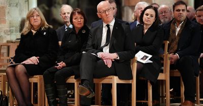 John Swinney addresses shouts of 'traitor' at Alex Salmond's memorial