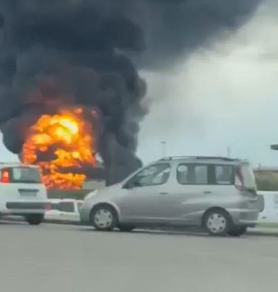 Florence explosion: Two dead and four missing after huge blast at fuel storage facility near city