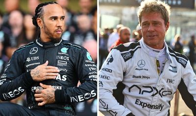 Brad Pitt admits he could 'cry' as Lewis Hamilton F1 film wraps up - and role offer turned down on live TV