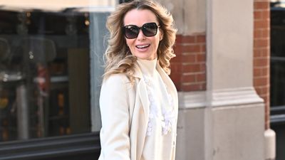 Amanda Holden's cosy high street co-ord and classic Gucci handbag made the perfect blend of affordable and luxury