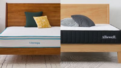 Linenspa vs Allswell Hybrid: Which cheap mattress is best for your guestroom?