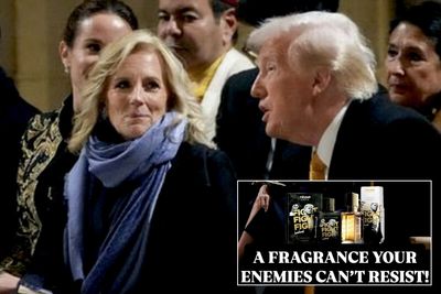 Trump Promotes $200 'Victory' Perfume with Sexually Suggestive Ad Featuring Jill Biden