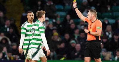 Arne Engels receives Ref Watch treatment for Celtic vs Hibs 'stamp'