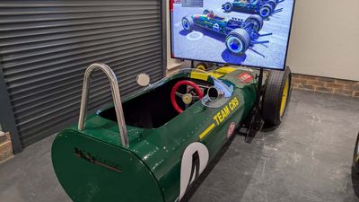 Step Up Your Sim Racing Setup With This Vintage Lotus F1 Rig