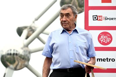 Eddy Merckx hospitalised after bike crash