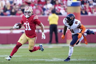 49ers still unsure if rookie RB can play vs. Rams after foot injury