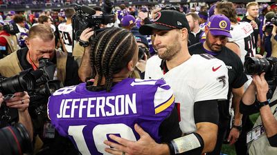 Mics Caught Kirk Cousins's Message to Justin Jefferson After Vikings Beat Falcons