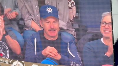 'Better Call Saul' Star Bob Odenkirk Gets Perfect Jumbotron Shoutout at NHL Game