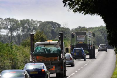 Safety warning as drivers use rural roads to avoid jams