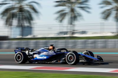 Sainz makes Williams F1 debut in Abu Dhabi test