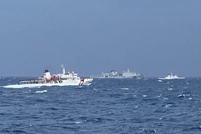 Taiwan ‘very alarmed’ as largest Chinese fleet in decades gathers near island