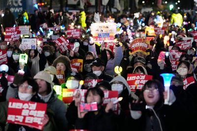 Watch live: South Korea protesters demand President Yoon’s impeachment after martial law