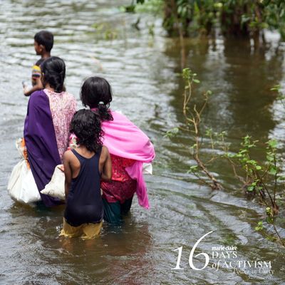 Women and girls are bearing the brunt of the climate crisis—they’re also leading the fight to solve it