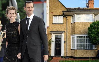 Bashar al-Assad's in-laws 'leave their £1million west London home and flee UK'