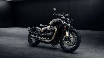 Triumph Releases 'Factory Custom' Bonneville Bobber, Says Only a Few Will Be Made