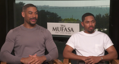 Aaron Pierre & Kelvin Harrison Jr. on the space they share with Mufasa, Scar, Green Lantern, and Pharrell - INTERVIEW