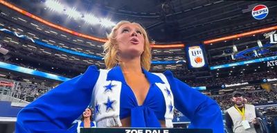 Cowboys cheerleader thanked God after Bengals kicker boyfriend Cade York hit an extra point