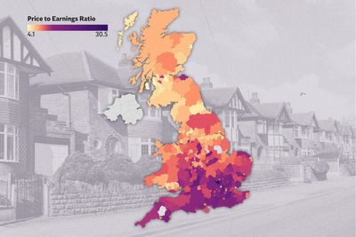 Map: Where does your area rank in the most and least affordable areas to buy a house?