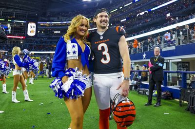 Adorable photos of Cowboys cheerleader Zoe Dale and Bengals kicker Cade York from Instagram