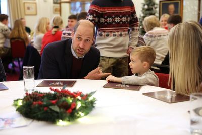 Prince William says 'no way am I ready for Christmas' as he reveals plans