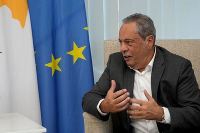 Boosting Cyprus' defense is key so close to the war-wracked Mideast, defense minister says