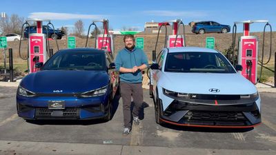 Watch The Hyundai Ioniq 5 N Take On The Kia EV6 GT In A Range Test