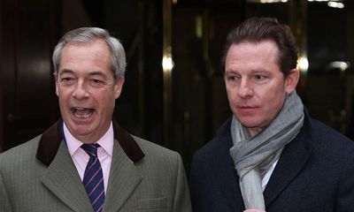 Nigel Farage, man of the people, welcomes his latest billionaire to Reform