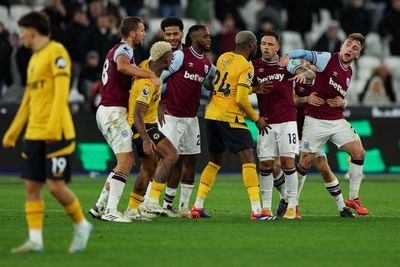 'I think that’s the respectful thing for two captains to do after a game. I probably boiled over a bit at the end, with a bit of everything coming out': Jarrod Bowen lifts lid on heated clash with Mario Lemina after West Ham's win over Wolves