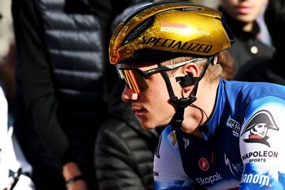 Remco Evenepoel collaborates with Belgian Post to launch 'Remco Reflex' safety initiative after being doored by post vehicle