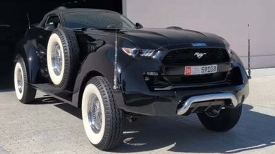 This Giant Mustang Truck Is the Wildest One-Off You'll Ever See