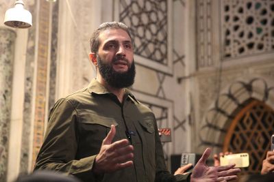 Syrian rebel leader promises stability despite concerns of further violence