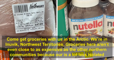 “Come Get Groceries With Us In The Arctic”: TikToker Shares Insane Grocery Costs In Inuvik, Canada