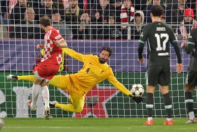 Liverpool on the brink of Champions League last 16 as Alisson Becker opens up on injury battle