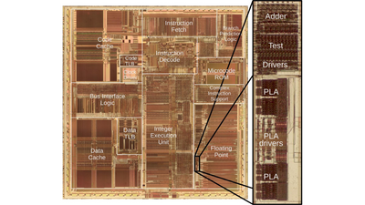 30-year-old Pentium FDIV bug tracked down in the silicon — Ken Shirriff takes the microscope to Intel's first-ever recall